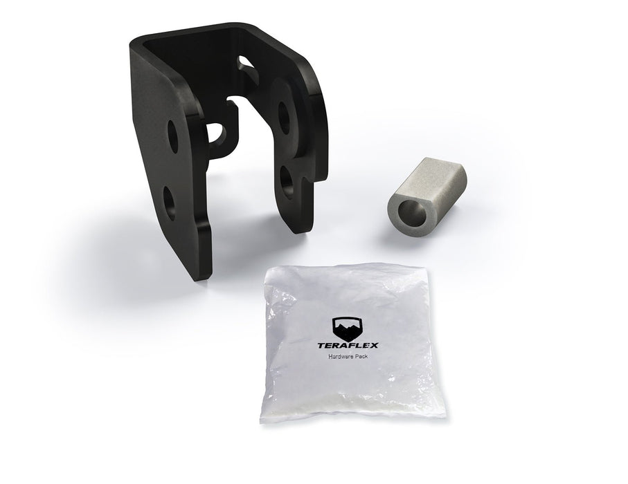 TeraFlex Front Track Bar Axle Bracket Kit (4.5" Lift) for 2018-2026 Jeep Wrangler - Recon Recovery