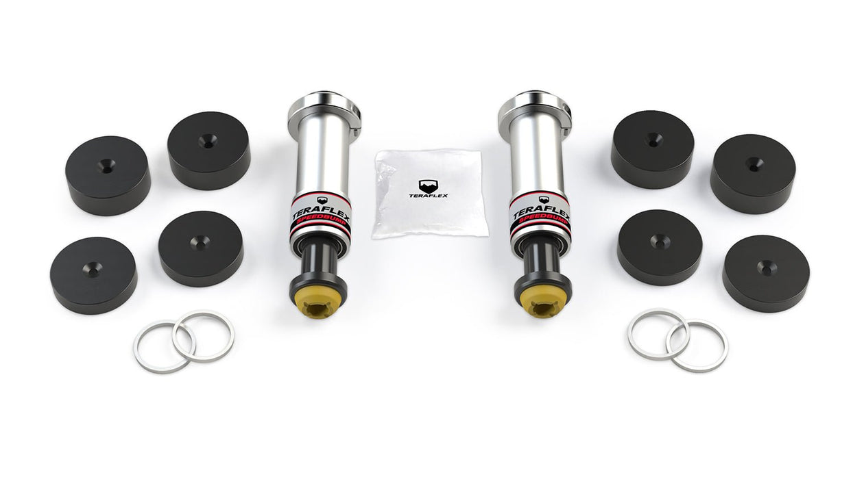 TeraFlex 3"-Stroke SpeedBump Bump Stop Kit - Front (4.5" Lift) for 2018-2026 Jeep Gladiator & Wrangler - Recon Recovery