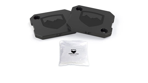 TeraFlex 0.5" Bump Stop Strike Pad Shim Kit - Rear Lower for 2020-2025 Jeep Gladiator - Recon Recovery