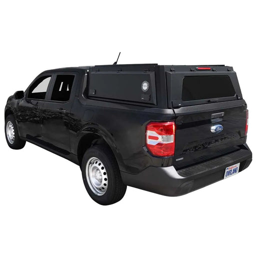 OVS Expedition Stainless Steel Truck Cap with Wing Doors For 2022 - 2026 Ford Maverick - Recon Recovery
