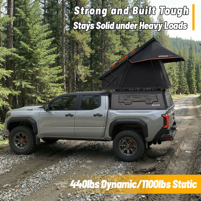 Openroad Aluminum Light Weight Modular Truck Cap for 2024-2026 Toyota Tacoma 5ft Bed