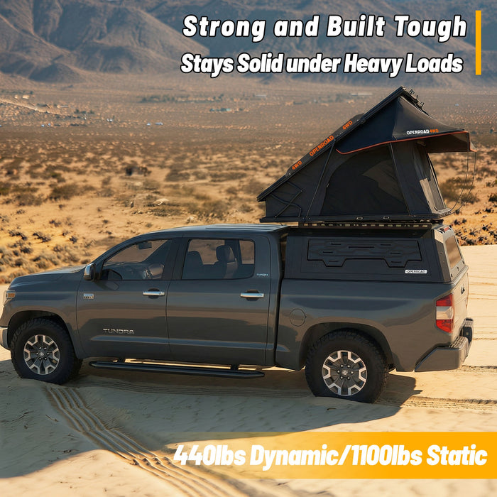 Openroad Aluminum Light Weight Modular Truck Cap for 2014 - 2021 Toyota Tundra 5.5ft Bed - Recon Recovery