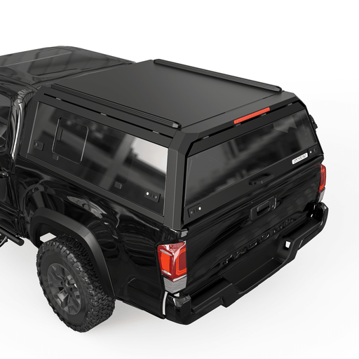 OPENROAD Bolt On Bed Cap with Sliding Side and Front Windows for 2016-2023 Toyota Tacoma - Recon Recovery