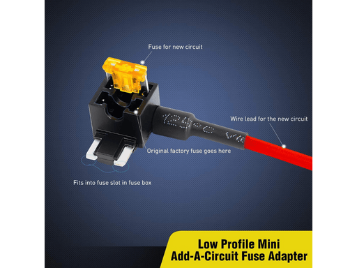 12V Add A Fuse Kit W/5Amp Lo Profile Mini Blade Fuse - Recon Recovery