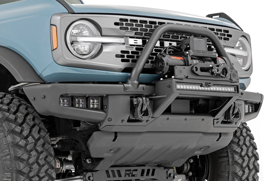 Rough Country High Winch Mount for 2021 - 2026 Ford Bronco - Recon Recovery