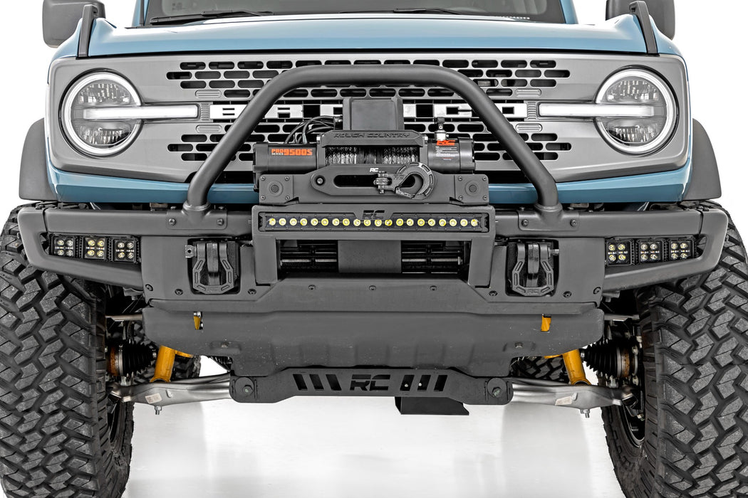 Rough Country High Winch Mount for 2021 - 2026 Ford Bronco - Recon Recovery