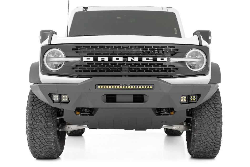 Rough Country Front Bumper for 2021 - 2026 Ford Bronco - Recon Recovery