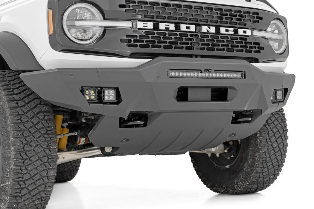 Rough Country Front Bumper for 2021 - 2026 Ford Bronco - Recon Recovery
