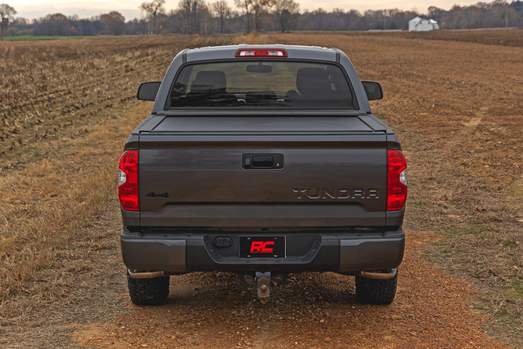 Rough Country Retractable Bed Cover for 2007-2021 Toyota Tundra (5'7" Bed)