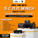 Overland Vehicle Systems SCAR 12S Synthetic Rope 12,000 lbs Wireless Winch + Free Strap - Recon Recovery