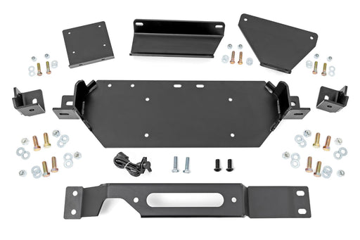 Rough Country Hidden Winch Mount for 2020 - 2022 Ford F - 250 & F - 350 - Recon Recovery