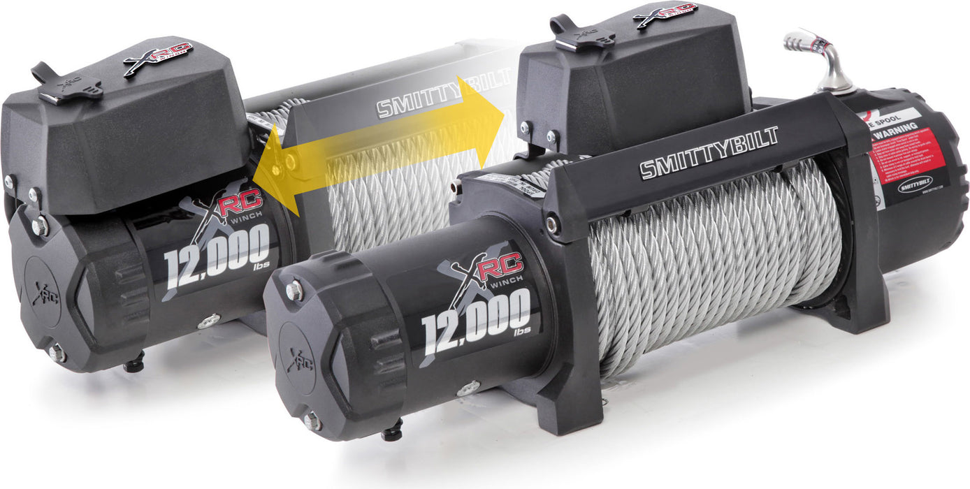 Smittybilt Logo SmittyBilt XRC 6.6hp Gen2 9500lb Winch With Steel Cable – Recon Recove ...