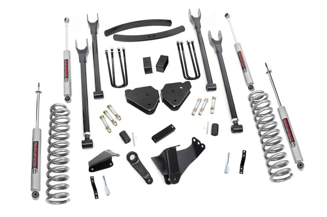 Rough Country 6 Inch Lift Kit with N3 Shocks for 2005 - 2007 Ford F - 250 & F - 350 Gas - Recon Recovery