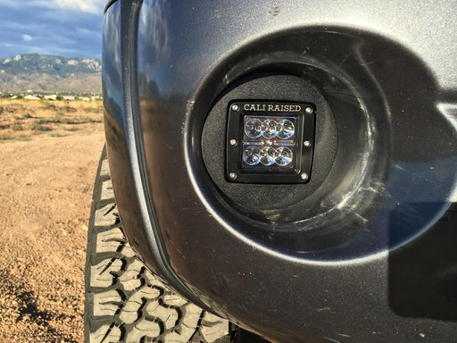 LED Fog Light Pod Replacements Brackets Kit For 2005-2011 Toyota Tacoma - Recon Recovery