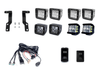 Low Profile LED Ditch Light Brackets Kit For 2005-2015 Toyota Tacoma - Recon Recovery