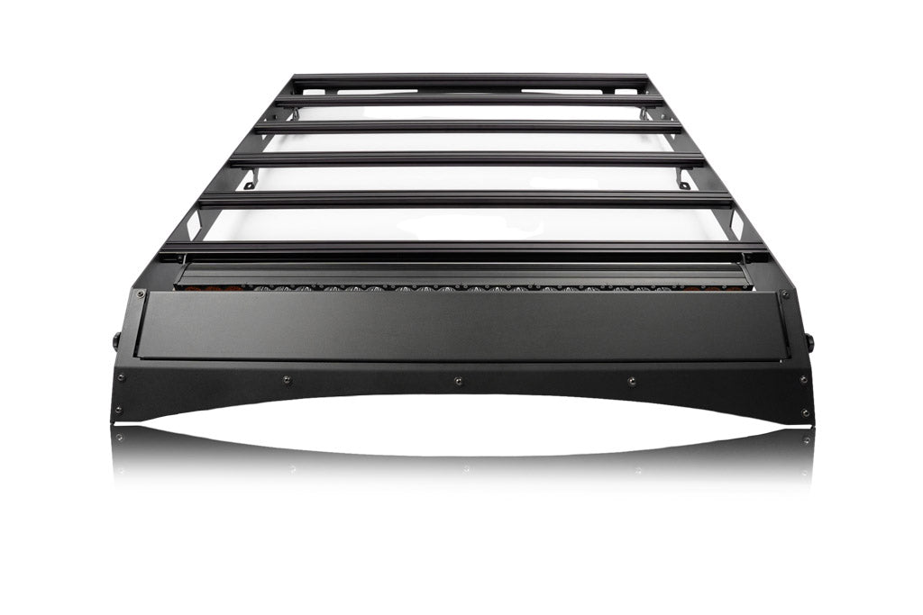 Low Profile Bolt On Premium Roof Rack With Light Guard For 2005 - 2023 Toyota Tacoma - Recon Recovery