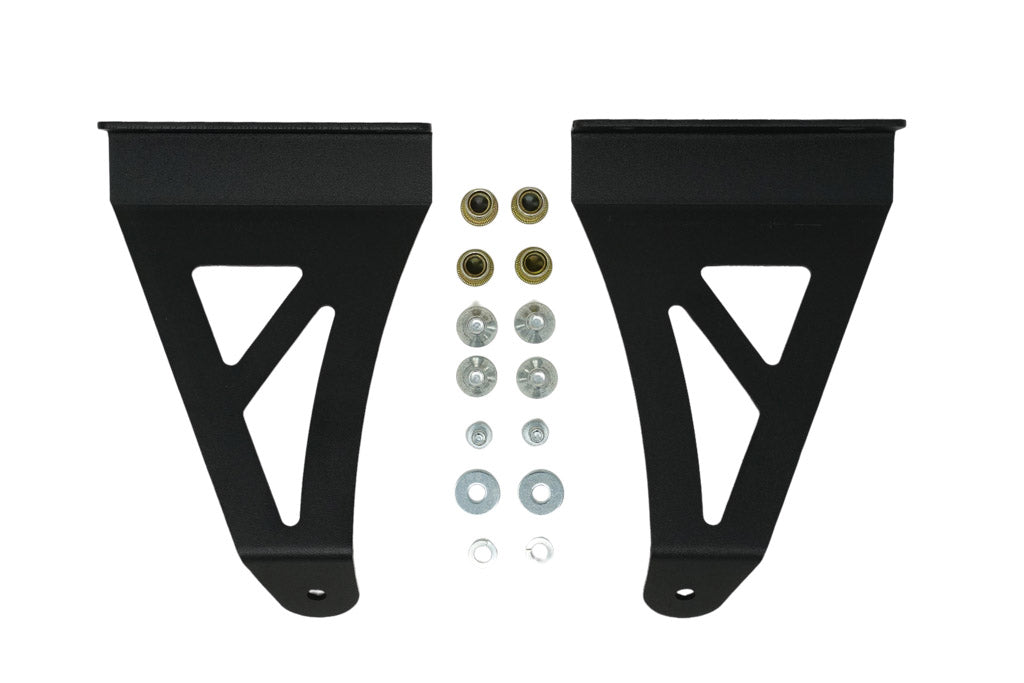 52" Curved LED Light Bar Roof Brackets Kit For 2007-2021 Toyota Tundra - Recon Recovery