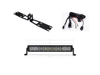22" Bumper Hidden LED Light Bar Brackets Kit For 2010-2018 Dodge 2500/3500 - Recon Recovery