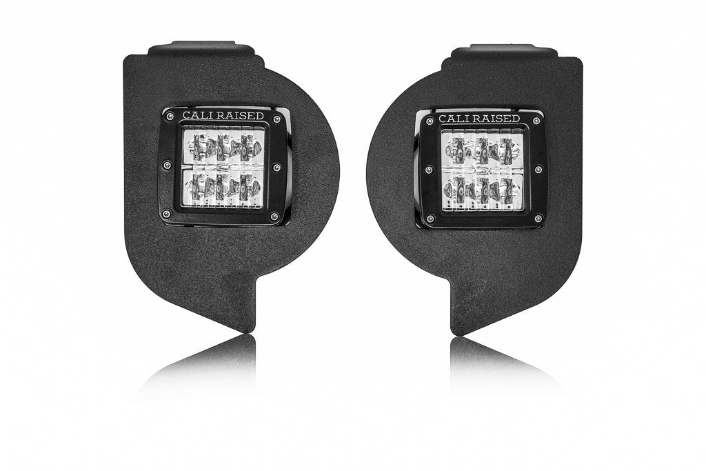 LED Fog Light Pod Replacements Brackets Kit For 2014-2024 Toyota 4Runner - Recon Recovery