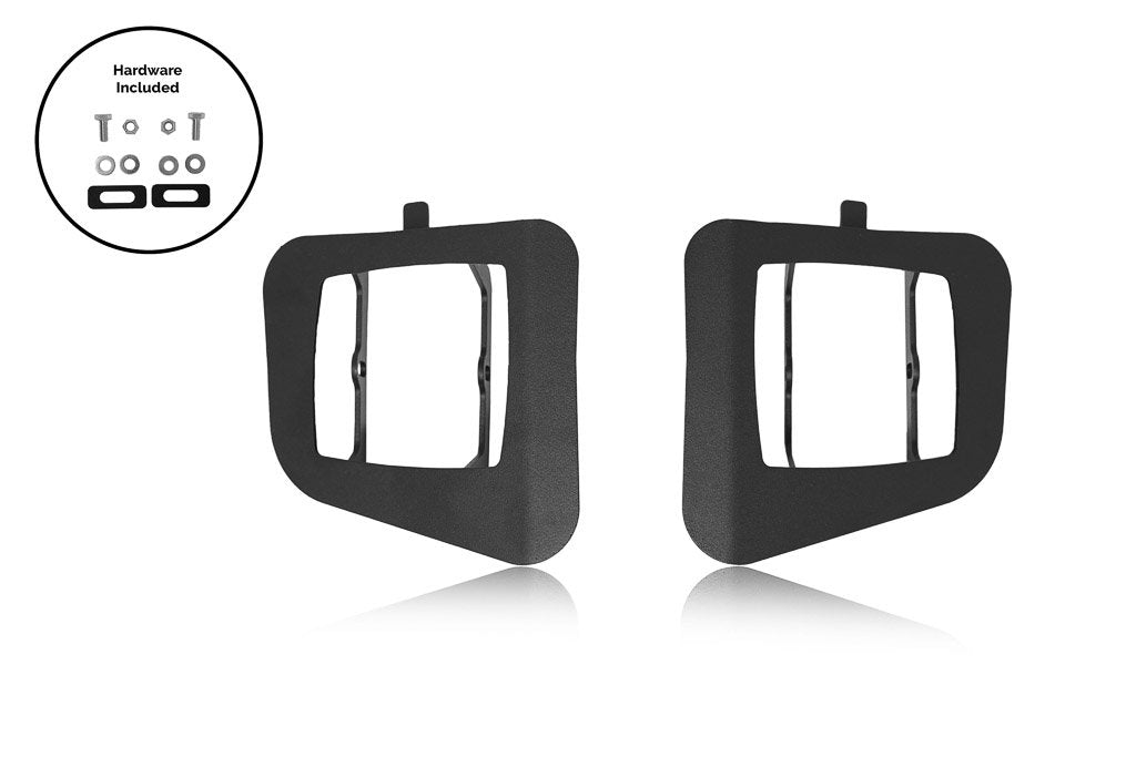 LED Fog Light Pod Replacement Mounting Brackets For 2014-2021 Toyota Tundra - Recon Recovery