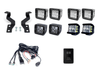 Low Profile Ditch Light Brackets Kit For 2003-2009 Toyota 4Runner - Recon Recovery