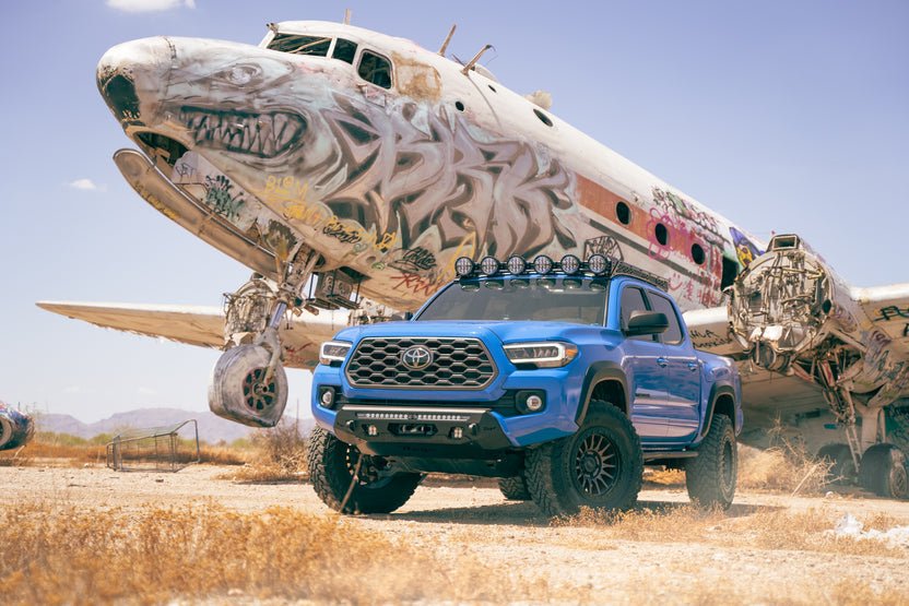 Rago Fabrication Center Mount Winch Bumper for 2016 - 2023 Toyota Tacoma - Recon Recovery - Recon Recovery