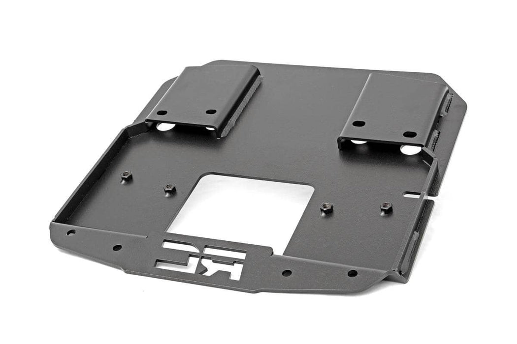 Rough Country Tire Carrier Relocation Plate for 2018 - 2026 Jeep Wrangler JL/Wrangler Unlimited - Recon Recovery