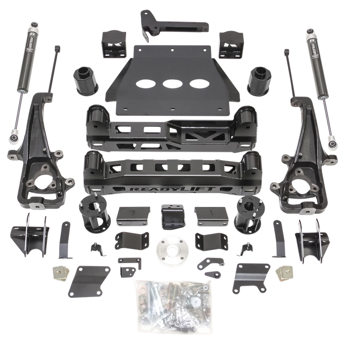 ReadyLIFT 6.0" With Factory Air Suspension Lift Kit W/ Falcon 1.1 Monotube Shocks for 2019-2024 Ram 1500