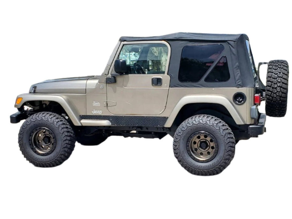 Smittybilt OEM Replacement Soft Top For 1997 - 2006 Jeep Wrangler TJ - Black - Recon Recovery