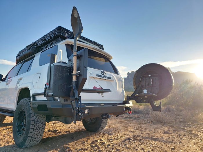 Body Armor 4x4 Pro Series II High Clearance Rear Bumper for 2010 - 2024 Toyota 4Runner - Recon Recovery - Recon Recovery