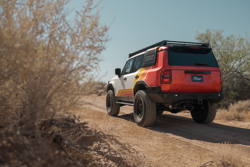 Rago Fabrication High Clearance Rear Bumper for 2024 - 2026 Toyota Land Cruiser - Recon Recovery - Recon Recovery