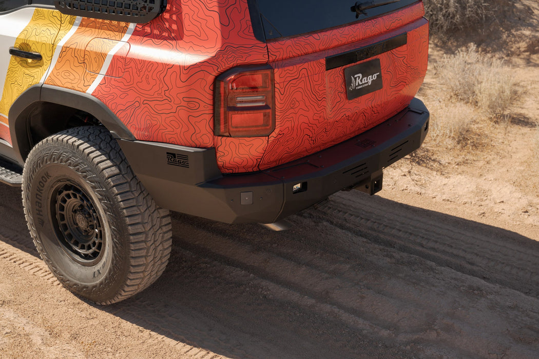 Rago Fabrication High Clearance Rear Bumper for 2024 - 2026 Toyota Land Cruiser - Recon Recovery - Recon Recovery