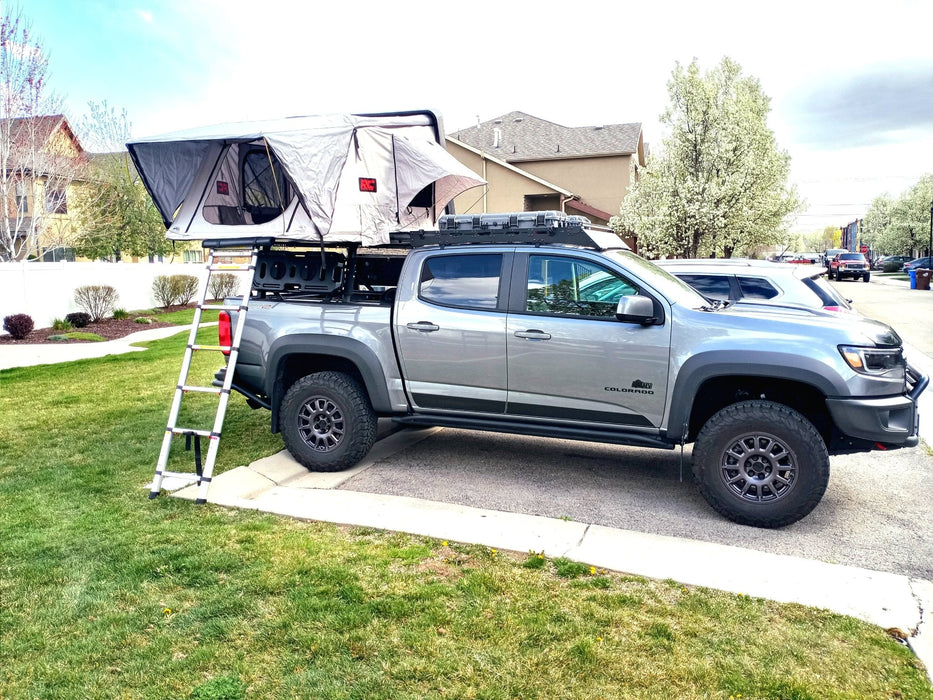 rough country roof top tent Rough Country 3 Person Hard Shell Rooftop Tent +Hardware Kit — Recon Recovery