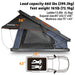 Openroad Aluminum Hard Shell X-Hinge Rooftop Tent with LED Lights - 4 Season - Recon Recovery