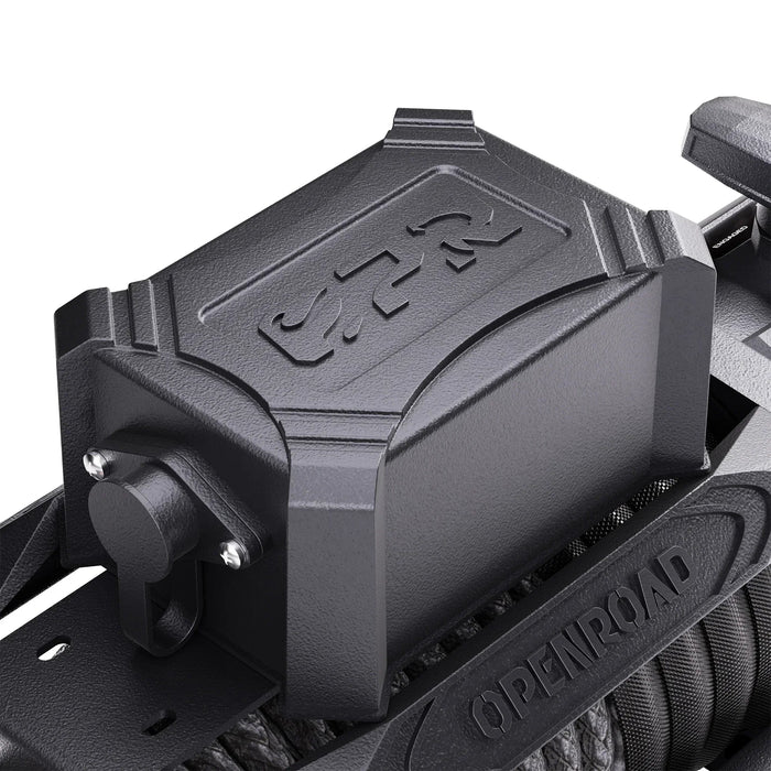 OPENROAD 12,000lbs Wireless Electric Winch with Synthetic Rope - IP68 Rated - Recon Recovery