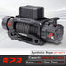 OPENROAD 12,000lbs Wireless Electric Winch with Synthetic Rope - IP68 Rated - Recon Recovery