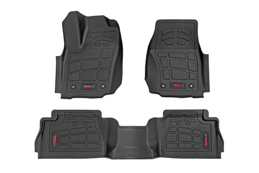 Rough Country Sure - Fit Floor Mats for 2024 - 2026 Toyota Tacoma - Recon Recovery