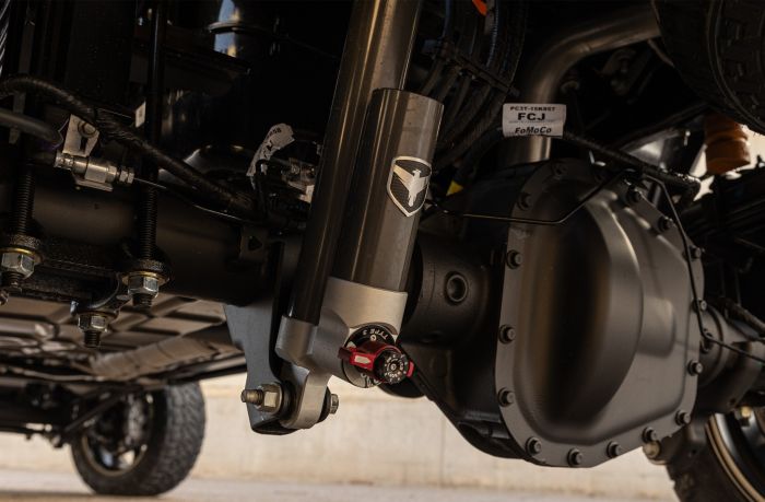ReadyLIFT 6" Coil Spring Lift Kit with Falcon 3.3 Front/Rear Shocks, Radius Arms, Dual Steering Stabilizer, and Front Track Bar Bracket for 2023-2026 Ford F-250 Super Duty/F-350 Super Duty - Additional View