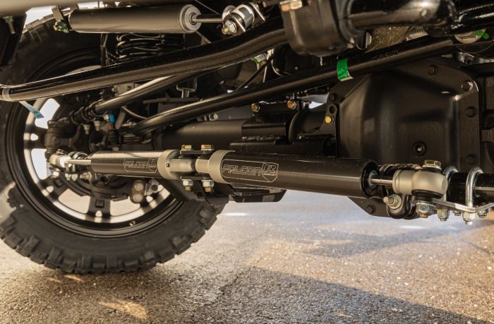 ReadyLIFT 6" Coil Spring Lift Kit with Falcon 3.3 Front/Rear Shocks, Radius Arms, Dual Steering Stabilizer, and Front Track Bar Bracket for 2023-2026 Ford F-250 Super Duty/F-350 Super Duty - Additional View