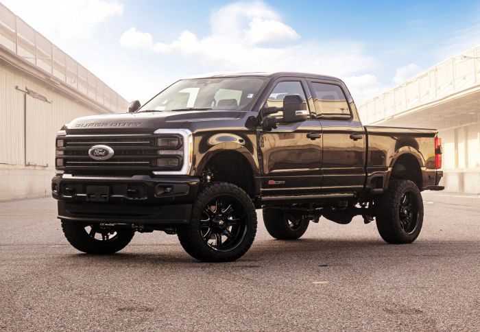 ReadyLIFT 6" Coil Spring Lift Kit with Falcon 3.3 Front/Rear Shocks, Radius Arms, Dual Steering Stabilizer, and Front Track Bar Bracket for 2023-2026 Ford F-250 Super Duty/F-350 Super Duty - Additional View