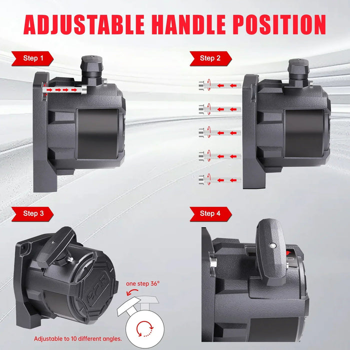 OPENROAD 12,000lbs Wireless Electric Winch with Synthetic Rope - IP68 Rated - Recon Recovery