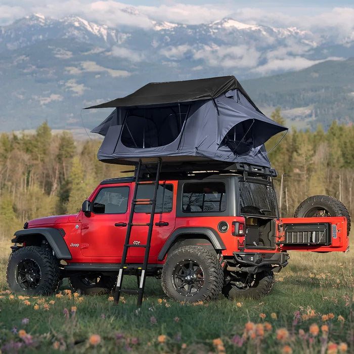 Openroad Soft Shell 2 - 3 People Rooftop Tent with Built in LED lights - 4 Season - Recon Recovery