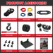 OPENROAD 4,500lbs 12V UTV SxS Wireless Electric Winch with Synthetic Rope - IP68 Rated - Recon Recovery