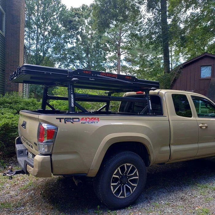 OPENROAD Adjustable Truck Bed Rack | Heavy - Duty Overland Rack System - Recon Recovery