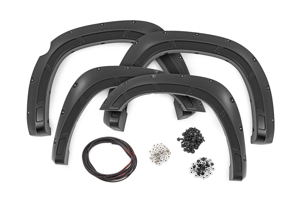 Rough Country Defender Fender Flares for 2025 - 2026 Ram 1500 - Recon Recovery