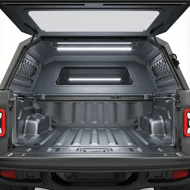 Built-In 3-Color Interior Lighting