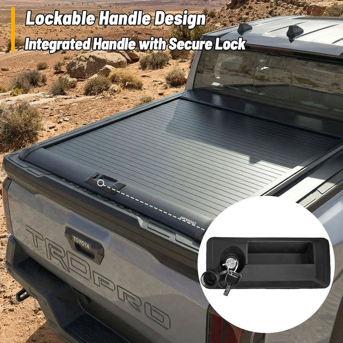Openroad Aluminum Retractable Tonneau Bed Cover for 2016 - 2023 Toyota Tacoma (5ft Bed) - Recon Recovery