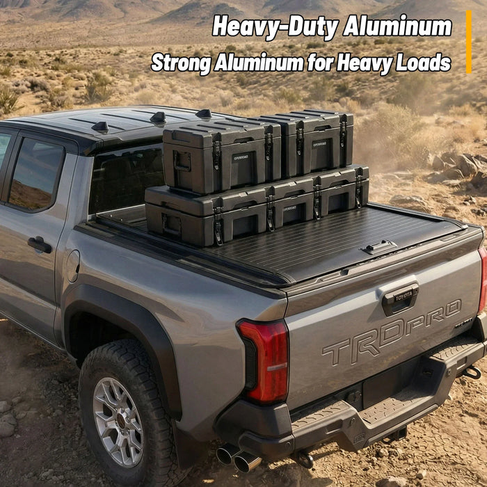 Openroad Aluminum Retractable Tonneau Bed Cover for 2016 - 2023 Toyota Tacoma (5ft Bed) - Recon Recovery
