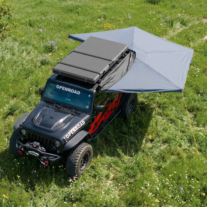 Openroad 270 Degree Free Standing Trail Series Awning With LEDs & Mounting Hardware