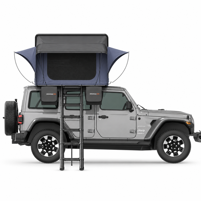 OPENROAD FlowRoof Side-Open Hard Shell 3 Person Rooftop Tent